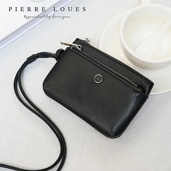Μικρό Πορτοφόλι Γυναικείο Pierre Loues PL967-54 μαύρο