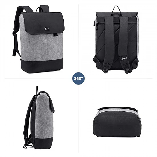 Γυναικείο Σακίδιο Για Laptop Lovevook 15,6'' UB1640 black/gray