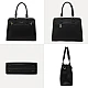 Γυναικεία τσάντα χιαστί/χειρός Lovevook 16'' WB2166 black