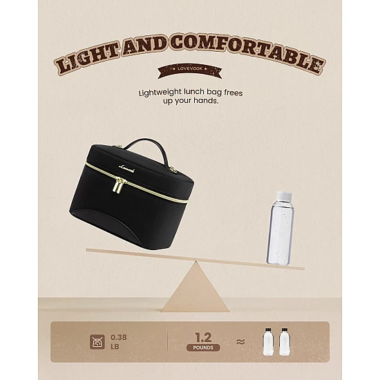 Lunch Bag Ισοθερμική τσάντα Lovevook UB3225 black