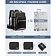 Σακίδιο ταξιδιού για γυναίκες 40L Carry on 17,3" WB2029 black/gray