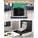 Σακίδιο ταξιδιού για γυναίκες 40L Carry on 17,3" WB2029 black leopard