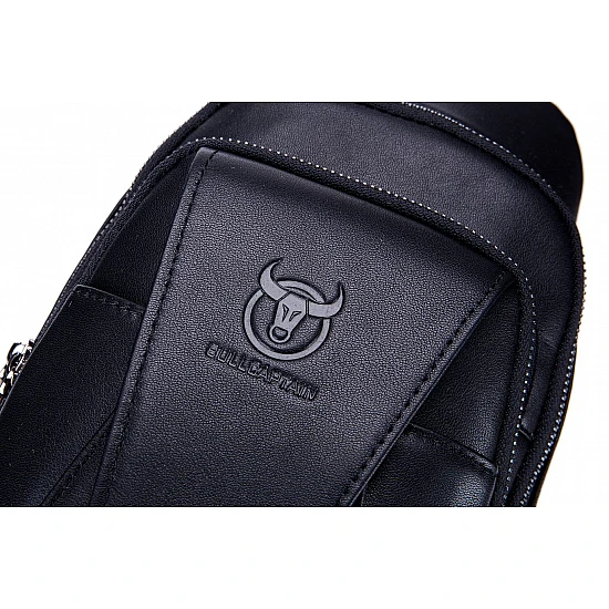 Δερμάτινο τσαντάκι body Bull Captain XB 110 μαύρο