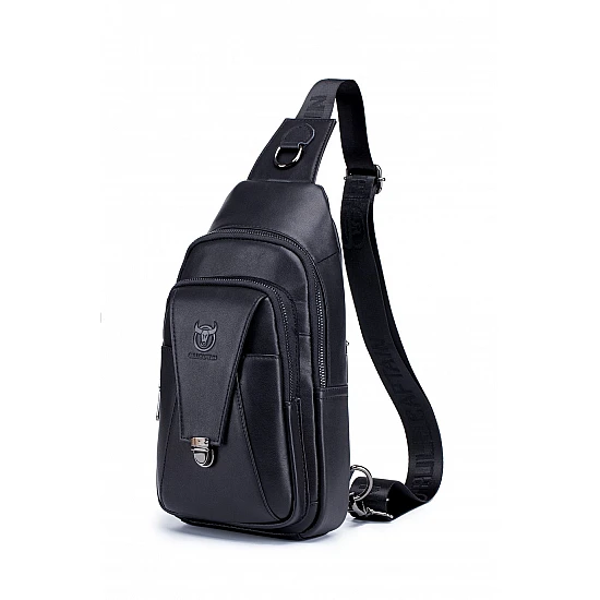 Δερμάτινο τσαντάκι body Bull Captain XB 110 μαύρο