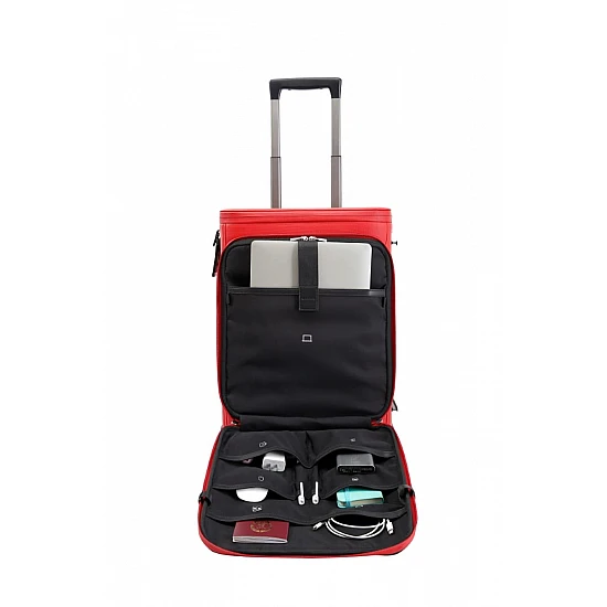 Βαλίτσα Premium Collection Laptop χειραποσκευή καμπίνας Bange YL200 κόκκινο