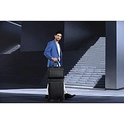 Βαλίτσα Premium Collection Laptop Bange YL200 χειραποσκευή καμπίνας 56x24,5x37,5 cm μαύρο