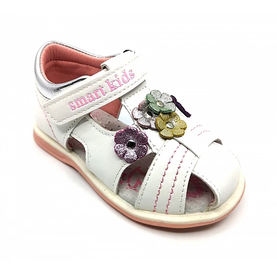 Κοριτσίστικο Πέδιλο bebe με αυτοκόλλητο velcro SMART KIDS 22/059