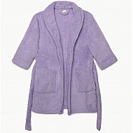 Παιδική Ρόμπα Χειμερινή Σταυρωτή  με Ζώνη Fleece 8-12 Minerva 96-62135-364 LAVENDER