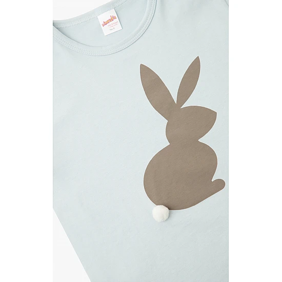Παιδική Πιζάμα Βαμβακερή Τύπωμα Bunny 12ΕΤΟΣ-14Ε MINERVA 90-62283-7-8-620 ΣΙΕΛ