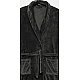 Ανδρική Ρόμπα Χειμερινή Σταυρωτή  με Ζώνη Fleece Minerva 96-71212-606 ΧΑΚΙ