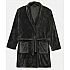 Ανδρική Ρόμπα Χειμερινή Σταυρωτή  με Ζώνη Fleece Minerva 96-71212-606 ΧΑΚΙ