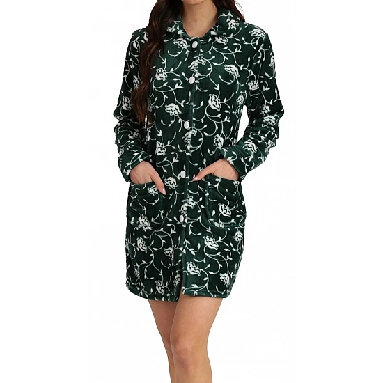 Γυναικεία Ρόμπα Χειμερινή Fleece Κουμπωτή Lydia Creations 24579 ΚΥΠΑΡΙΣΙ