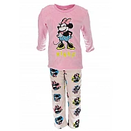Παιδική Πιτζάμα Κοριτσίστικη Fleece 4-8 Ετών DISNEY Minnie Mouse TWOSIE-MINNIE ροζ