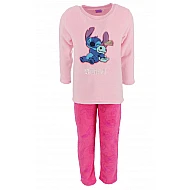 Παιδική Πιτζάμα Κοριτσίστικη Fleece 4-8 Ετών Lilo-Stitch LIL24-3567 ΡΟΖ