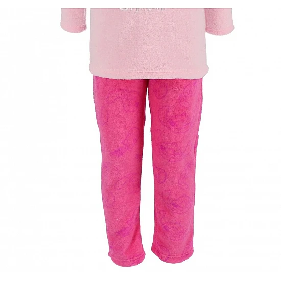 Παιδική Πιτζάμα Κοριτσίστικη Fleece 4-8 Ετών Lilo-Stitch LIL24-3567 ΡΟΖ
