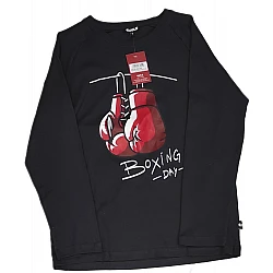 Ανδρική Χειμερινή Πιτζάμα Βαμβακερή Boxin Day APPLE 0510292-225 ΑΝΘΡΑΚΙ