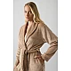 Γυναικεία Ρόμπα Χειμερινή Fleece με Ζώνη Minerva 96-52701-103 ΜΠΕΖ