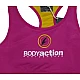 Γυναικείο αθλητικό μπουστάκι BODY ACTION 041303-10-12A ΦΟΥΞΙΑ