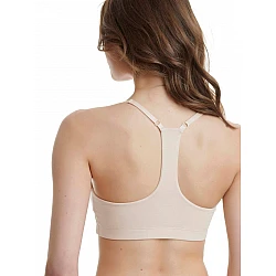Γυναικείο Bralette Bamboo Μπουστάκι Αθλητική πλάτη WALK W2212-19 ΜΠΕΖ
