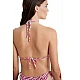 Γυναικείο μαγιό ρυθμιζόμενο τρίγωνο Bikini Top LUREX ZEBRA Blu4u 23366125-06 ΦΟΥΞΙΑ