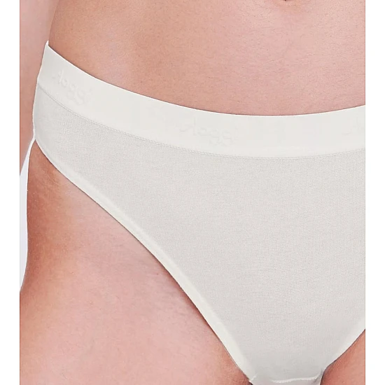 Γυναικείο Eσώρουχο Slip Βαμβακερό Sloggi GO CASUAL HIGH LEG 10217789-00GZ ΛΕΥΚΟ