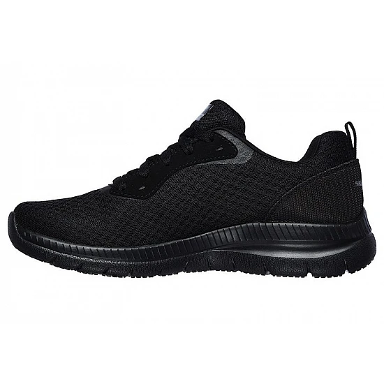 Αθλητικό παπούτσι Memory Foam ανατομικό EXTRA LIGHT SKECHERS BOUNTIFUL 12606 BBK Μαύρο/Μαύρο