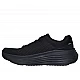 Ανδρικό Αθλητικό Παπούτσι Ορθοστασίας Running Air-Cooled Goga Mat NRT Technology SKECHERS Max Cushioning Endeavour 220613-BBK ΜΑΥΡΟ