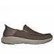 Ανδρικό Παπούτσι Casual Ορθοστασίας Slip-ins  Air-Cooled-Memory Foam-Goga Mat Arch SKECHERS Parson - Ralven 204804-TPE NATURAL