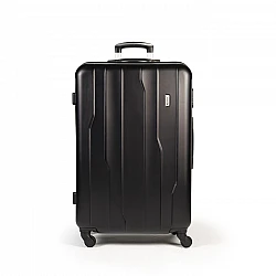 Βαλίτσα trolley 70cm x 47 cm x 25 cm 82L Large 28'' Σκληρή ABS Ρόδα 8cm Cardinal μεγάλη 2012/70cm ΜΑΥΡΟ
