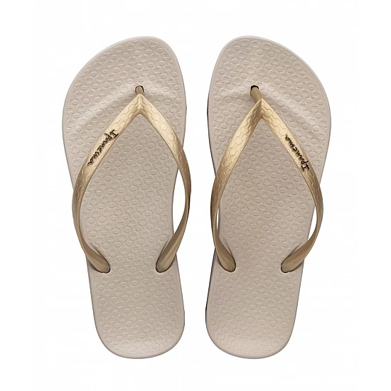 Γυναικεία Σαγιονάρα IPANEMA ANATOMICA TAN FEM 780-23321-2 81030-23097 ΜΠΕΖ ΧΡΥΣΟ