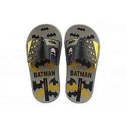 Παιδική Αγορίστικη Παντόφλα BATMAN με Ρύθμιση Κουντεπιέ 27-36  Ipanema 780-22422-1 26758-22210 BLACK-YELLOW