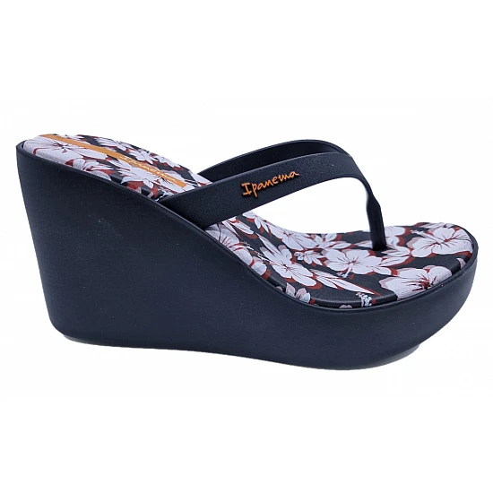 Γυναικεία Σαγιονάρα Πλατφόρμα IPANEMA ALOHA FEM 83444-AJ948 BLACK