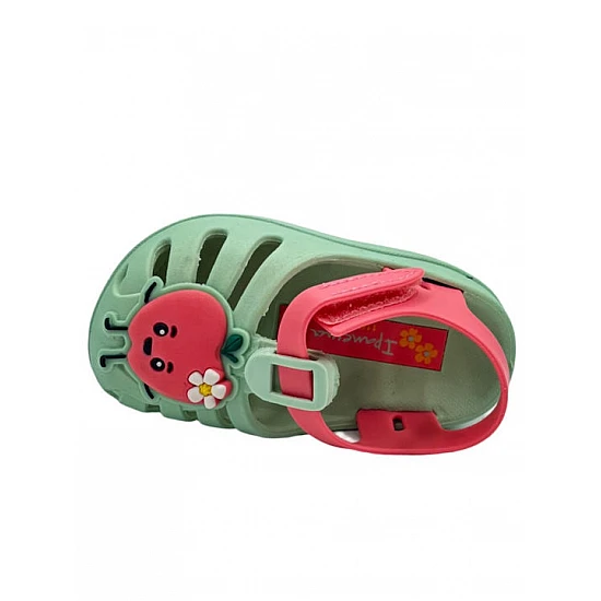 Παιδικό bebe Σαμπό Θαλάσσης Φράουλα 19-29 SUMMER XIV BABY IPANEMA 83615-BC950 780-25402-3 GREEN PINK