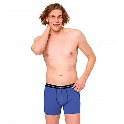 Ανδρικό εσώρουχό Βαμβάκι μπόξερ Boxer SLOGGI men Start Short C2P 10206948 -V005 ΜΑΥΡΟ-ΜΠΛΕ