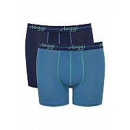 Ανδρικό εσώρουχό Βαμβάκι μπόξερ Boxer SLOGGI men Start Short C2P 10206948 V020 ΜΠΛΕ ΣΚ-ΜΠΛΕ ΑΝΟΙΚ