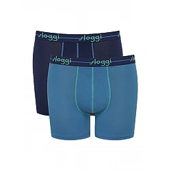 Ανδρικό εσώρουχό Βαμβάκι μπόξερ Boxer SLOGGI men Start Short C2P 10206948 V020 ΜΠΛΕ ΣΚ-ΜΠΛΕ ΑΝΟΙΚ