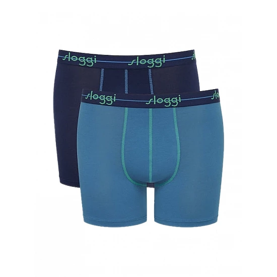 Ανδρικό εσώρουχό Βαμβάκι μπόξερ Boxer SLOGGI men Start Short C2P 10206948 V020 ΜΠΛΕ ΣΚ-ΜΠΛΕ ΑΝΟΙΚ