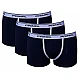 PRIMAL-B001-BOXER-UOMO -3 PACK Ανδρικό εσώρουχο μποξεράκι μαύρο