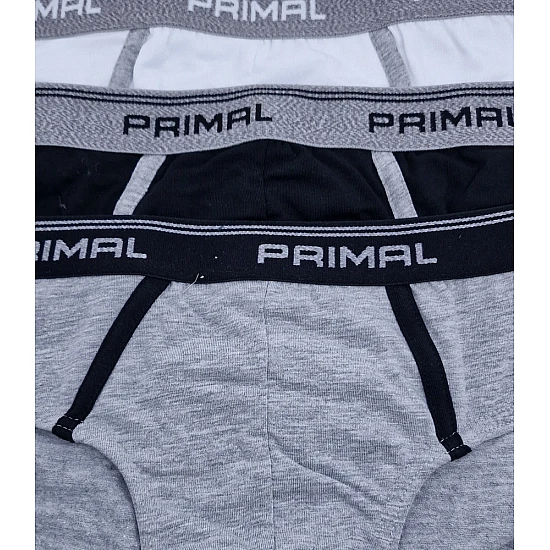 PRIMAL-S001-SLIP-UOMO -3-PACK Ανδρικό εσώρουχο slip πολύχρωμο
