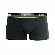Ανδρικό Εσώρουχό Boxer Βαμβακερό Εξωτερικό Λάστιχο APPLE 0110951 ANTHRACITE-KHAKI