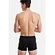 Ανδρικό εσώρουχο Bamboo Boxer Walk W1770-36 Μαύρο/ρόμβοι