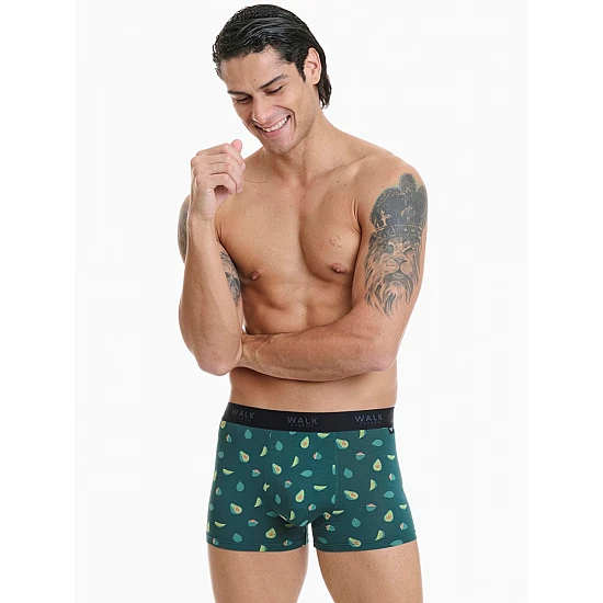 Ανδρικό εσώρουχο Bamboo Boxer Walk W1770-75 ΠΡΑΣΙΝΟ ΑΒΟΚΑΝΤΟ