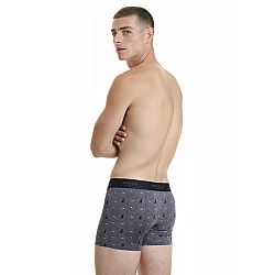 Ανδρικό Εσώρουχο Boxer Μπόξερ Bamboo Walk W1770-66 ΓΚΡΙ