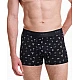 Ανδρικό Εσώρουχο Boxer Μπόξερ Bamboo Walk W1770-79 ΜΑΥΡΟ