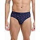 Ανδρικό εσώρουχο Bamboo Slip Walk W1775-23 ΜΠΛΕ BOOLING