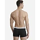 Ανδρικό βαμβακερό εσώρουχο Boxer 2Pack Walk W1765-1-0202 Μαύρο/Μαύρο