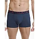 Ανδρικό βαμβακερό εσώρουχο Boxer 2Pack εξωτερικό λάστιχο Walk W1755-1-0327 ΜΠΛΕ-ΓΚΡΕΝΑ