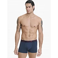 Ανδρικό βαμβακερό εσώρουχο Boxer 2Pack εξωτερικό λάστιχο Walk W1755-1-0327 ΜΠΛΕ-ΓΚΡΕΝΑ