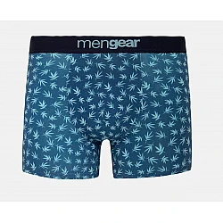 Ανδρικό Εσώρουχο Boxer βαμβακερό 2Pack Mengear Regular Leaves Minerva 96-29454-303 MARINE RAF BLUE