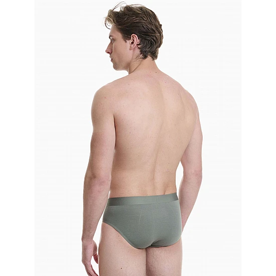 Ανδρικό εσώρουχο Bamboo Αόρατο Seamless Slip WALK W1772-24 ΧΑΚΙ ΣΚΟΥΡΟ 